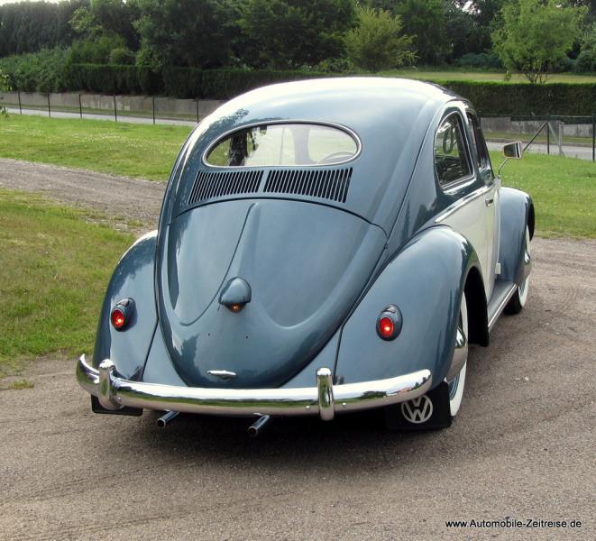 VW Käfer Ovali Bj. 1955 Stratossilber einer der Besten! Molto 
