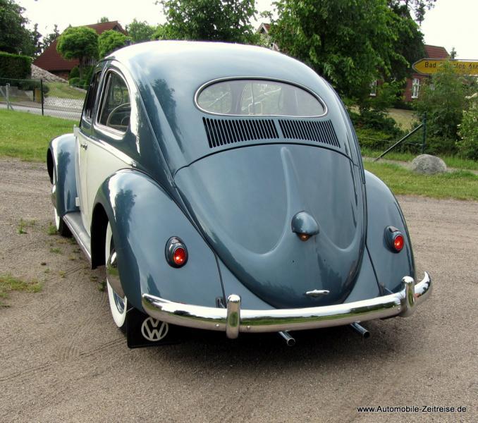 VW Käfer Ovali Bj. 1955 Stratossilber einer der Besten! Molto 